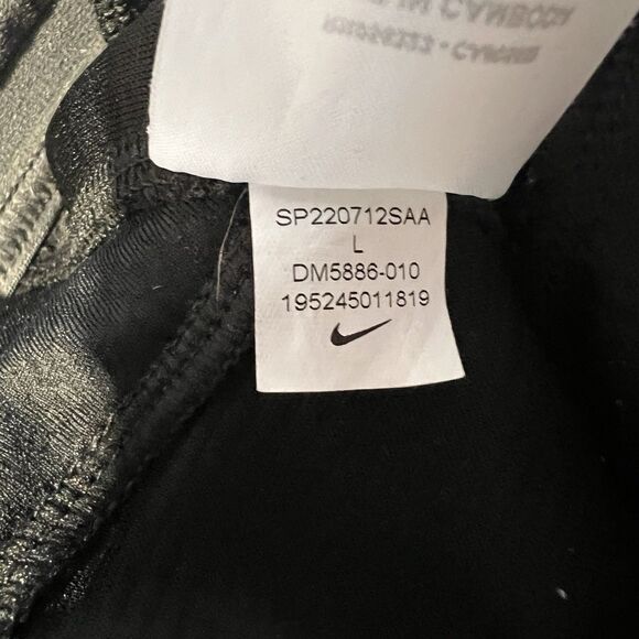 Nike Dri-Fit Pro Men's L Fleece Training Pants Black DM5886 010 Athletic Workout - Picture 9 of 15